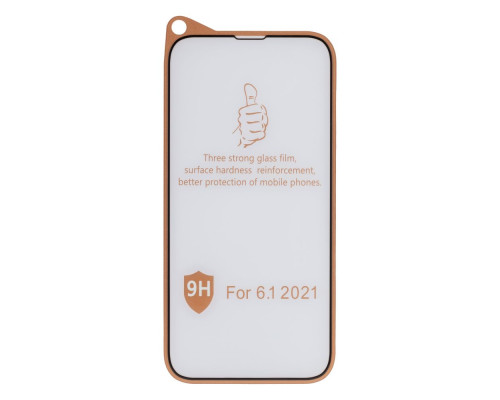 Захисне скло 9H Design for Apple iPhone 13/13 Pro Колір Чорний 2020000262503