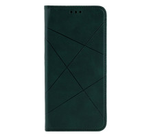 Чохол книжка Business Leather для Samsung Galaxy A03s (A037) Колір Green 2020000266440