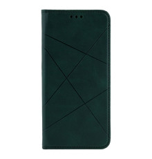 Чохол книжка Business Leather для Samsung Galaxy A03s (A037) Колір Green 2020000266440