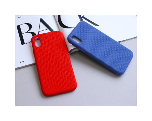 Чохол Silicone Knitted для iPhone Xs Max Copy Колір 28, Stripes