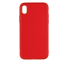 Чохол Leather Gold with Frame without Logo для iPhone Xr Колір 2, Red 2020000265160