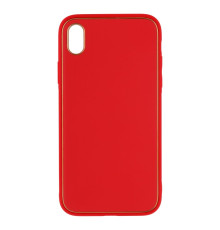 Чохол Leather Gold with Frame without Logo для iPhone Xr Колір Red 2020000265160