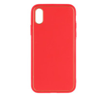 Чохол Leather Gold with Frame without Logo для iPhone X/Xs Колір 2, Red 2020000265047