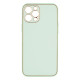 Чохол Leather Gold with Frame without Logo для iPhone 12 Pro Max Колір 15, Lilac