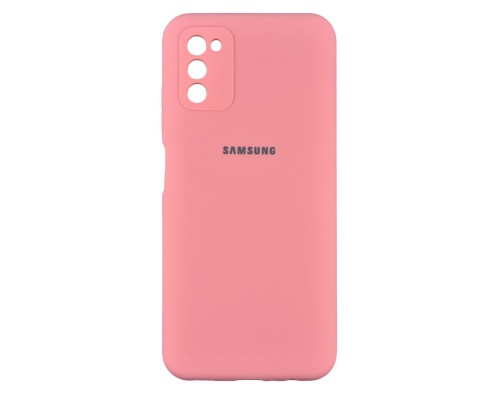 Чохол Full Case HQ with frame для Samsung A03s (164mm) Колір 12, Pink 2020000284062