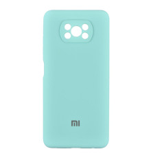 Чохол Full Case HQ with frame для Xiaomi Poco X3/X3 Pro Колір 21, Sea blue 2020000283959