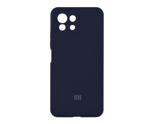 Чохол Full Case HQ with frame для Xiaomi 11 Lite Колір 08, Dark blue 2020000284291