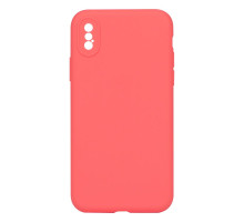 Чохол Silicone Case Full Camera no logo для iPhone X/Xs Колір 52, Watermelon 2020000293538