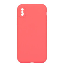 Чохол Silicone Case Full Camera no logo для iPhone X/Xs Колір 52, Watermelon 2020000293538