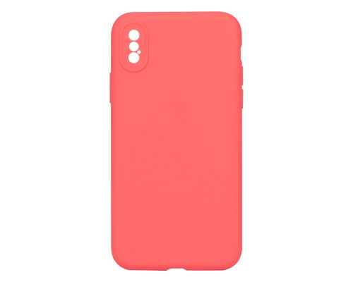 Чохол Silicone Case Full Camera no logo для iPhone X/Xs Колір 52, Watermelon 2020000293538