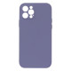 Чохол Silicone Case Full Camera no logo для iPhone 12 Pro Колір 34, Purple 2020000292326