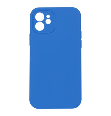 Чохол Silicone Case Full Camera no logo для iPhone 12 Колір 20, Navy blue