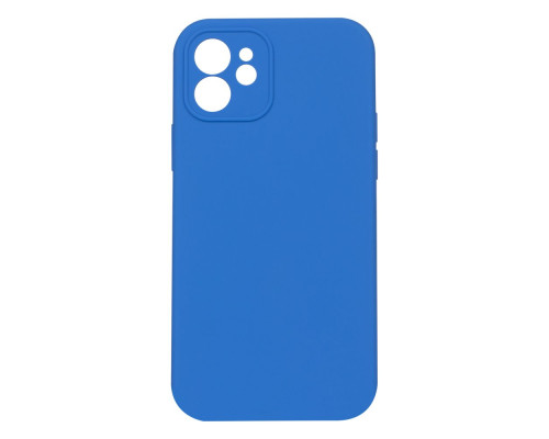 Чохол Silicone Case Full Camera no logo для iPhone 12 Колір 20, Navy blue