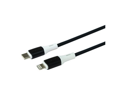 Кабель USB Borofone BX79 IP PD 20W/3A Silicone Type-C to Lightning Колір Білий