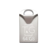 USB флеш-накопичувач T&G 64gb Metal 106 Колір Сталевий 4711472588076