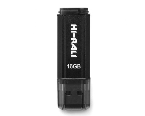 USB флеш-накопичувач Hi-Rali Stark 16gb Колір Чорний