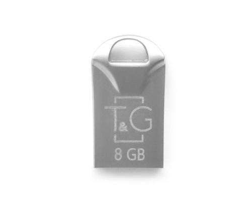 USB флеш-накопичувач T&G 8gb Metal 106 Колір Сталевий 1931472584752