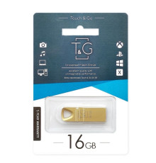 USB флеш-накопичувач T&G 16gb Metal 117 Колір Чёрный