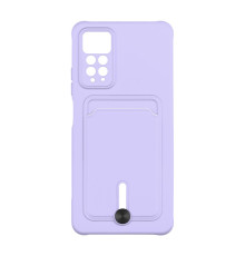 Чохол TPU Colorfull Pocket Card для Xiaomi Redmi Note 11 Pro 4G/5G / 12 Pro 4G Колір 39.Elegant purple 2020000357407