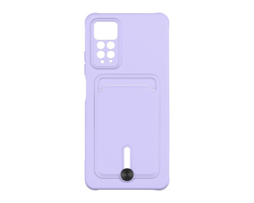 Чохол TPU Colorfull Pocket Card для Xiaomi Redmi Note 11 Pro 4G/5G / 12 Pro 4G Колір 39.Elegant purple 2020000357407