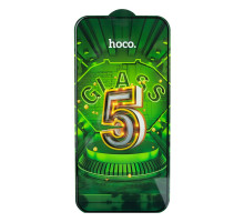 Захисне скло Hoco G12 5D for Apple iPhone 14 Pro Max 25 шт Колір Чорний 6931474778987