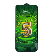 Захисне скло Hoco G12 5D for Apple Iphone 14 Pro Max 25 шт Колір Чорний 6931474778987