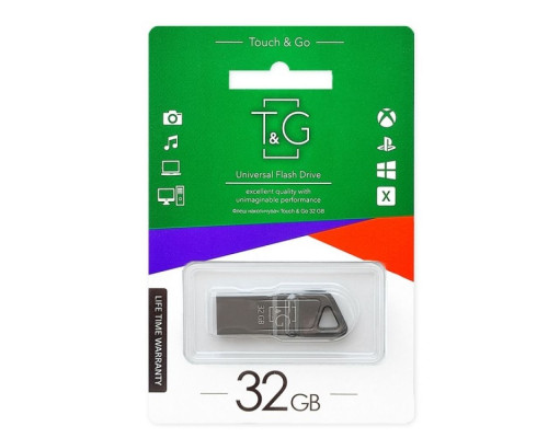 USB флеш-накопичувач 3.0 T&G 32gb Metal 114 Колір Чорний