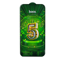 ПОШТУЧНО Захисне скло Hoco G12 5D for Apple Iphone 13 Pro Max/14 Plus Колір Чорний