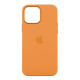 Чохол Original Silicone+MagSafe для iPhone 13 Pro Max Колір 8, Рожевий помело