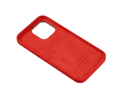 Чохол Original Silicone+MagSafe для iPhone 14 Pro Max Колір 1, Опівночний