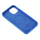Чохол Silicone Case with MagSafe для iPhone 12 Pro Max Колір 03.Electric Orange