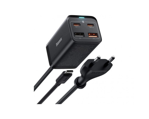 Мережевий Зарядний Пристрій Baseus GaN3 Pro Desktop Fast Charger 100W CCGP000101 Колір Чорний 6953156209053