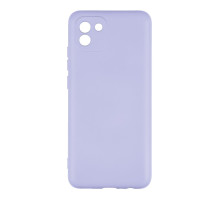 Чохол Full Case TPU+Silicone Touch No Logo для Samsung A03 4G Колір 39, Elegant Purple 2020000327035