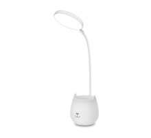 Лампа Настільна з Підставкою Q17-3 Колір Білий