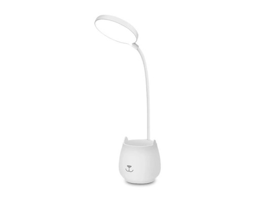 Лампа Настільна з Підставкою Q17-3 Колір Білий