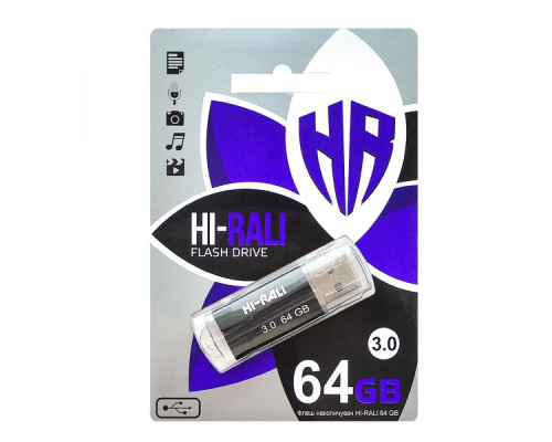 USB флеш-накопичувач 3.0 Hi-Rali Corsair 64gb Колір Чорний