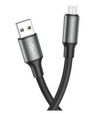 Кабель USB Borofone BX82 Micro Колір Чорний 6974443386196