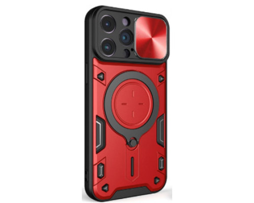 Чохол TPU+PC CamCap Armor with Ring для Xiaomi Redmi Note 12 Pro+ 5G Колір Red 2020000361398