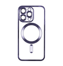 Чохол TPU Metallic Full Camera with Magsafe для Iphone 13 Колір Dark Purple 2020000342687