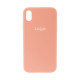 Чохол Silicone Case Full Size (AA) для iPhone Xr Колір 02.Apricot 2020000150657