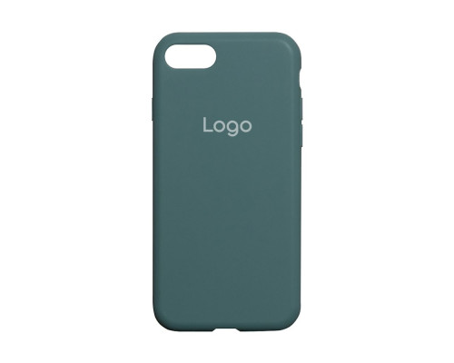 Чохол Silicone Case Full Size (AA) для iPhone 7/8/SE2 Колір 55.Pine green 2020000149316