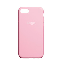 Чохол Silicone Case Full Size (AA) для iPhone 7/8/SE2 Колір 06.Light pink 2020000149569