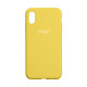 Чохол Silicone Case Full Size (AA) для iPhone Xr Колір 02.Apricot 2020000150657