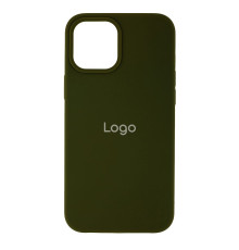 Чохол Silicone Case Full Size (AA) для iPhone 12 Pro Max Колір 45.Army Green 2020000235385