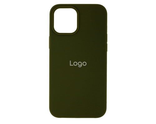 Чохол Silicone Case Full Size (AA) для iPhone 12 Pro Max Колір 45.Army green 2020000235385