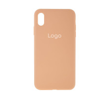 Чохол Silicone Case Full Size (AA) для iPhone Xs Max Колір 67.Grepefruit 2020000234869