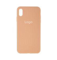 Чохол Silicone Case Full Size (AA) для iPhone Xs Max Колір 67.Grepefruit 2020000234869