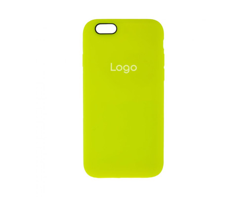 Чохол Silicone Case Full Size (AA) для iPhone 6 Plus Колір 69.Fluorescent yellow 2020000236634