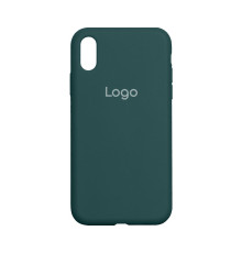 Чохол Silicone Case Full Size (AA) для iPhone Xr Колір 55.Pine green 2020000152811