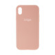 Чохол Silicone Case Full Size (AA) для iPhone Xr Колір 02.Apricot 2020000150657